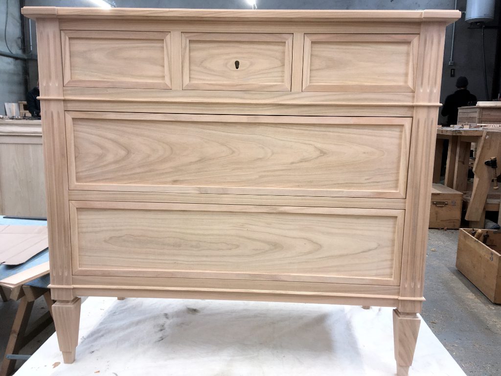 commode louis xvi en merisier