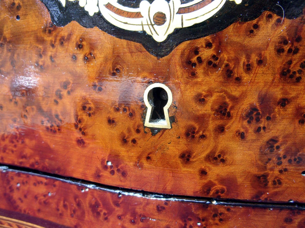 Restauration entrée de serrure