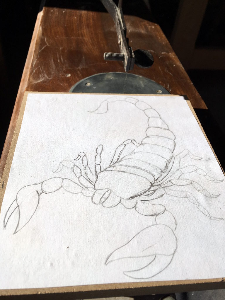 scorpion chantourne