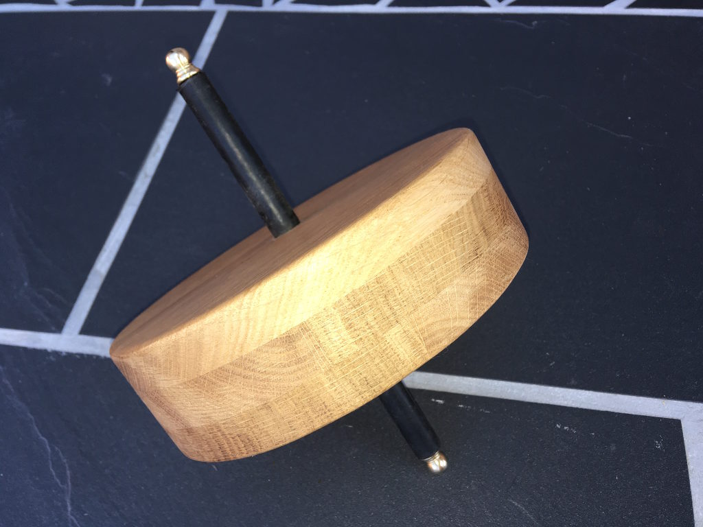 jeu de la meule en bois chêne