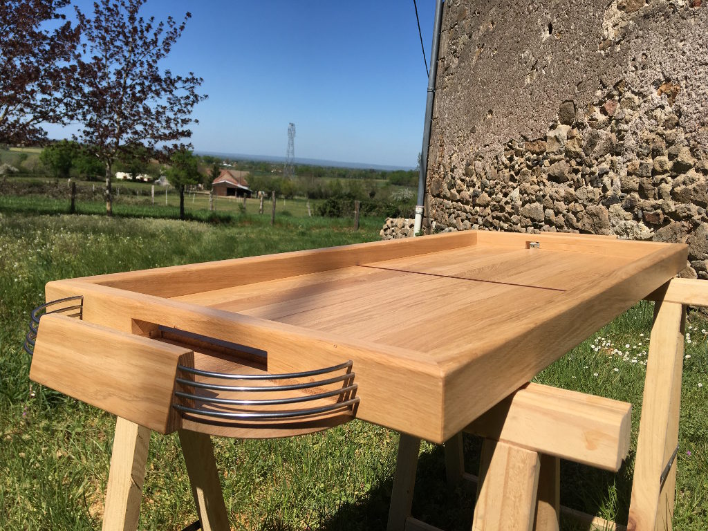 hockey de table en bois chêne maison des jeux clermont ferrand