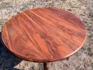 restauration table en noyer montlucon