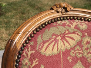 fauteuil cabriolet Louis XV montlucon